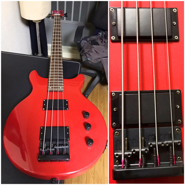 ESP(イーエスピー)のESP系グラスルーツ送料込¥定価5万5千円程ベースギター美品BASS Jモデル 楽器のベース(エレキベース)の商品写真
