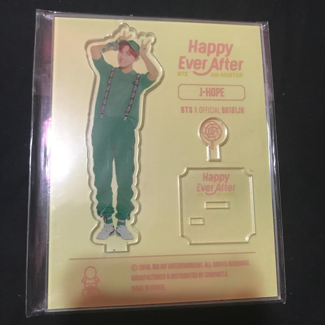 防弾少年団(BTS)(ボウダンショウネンダン)のBTS happy ever after アクリルスタンド エンタメ/ホビーのタレントグッズ(アイドルグッズ)の商品写真