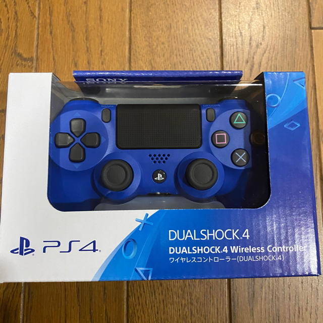 PS4 純正ワイヤレスコントローラー ウェイブブルー