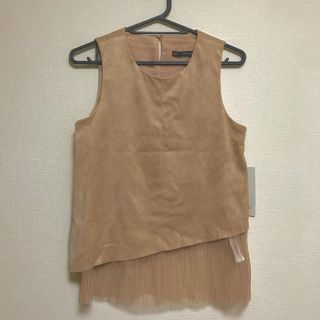 ザラ(ZARA)の新品未使用　ZARA タンクトップ(タンクトップ)