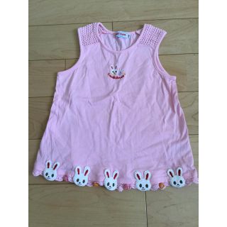 ミキハウス(mikihouse)のミキハウス　ノースリーブ　タンクトップ(Tシャツ/カットソー)