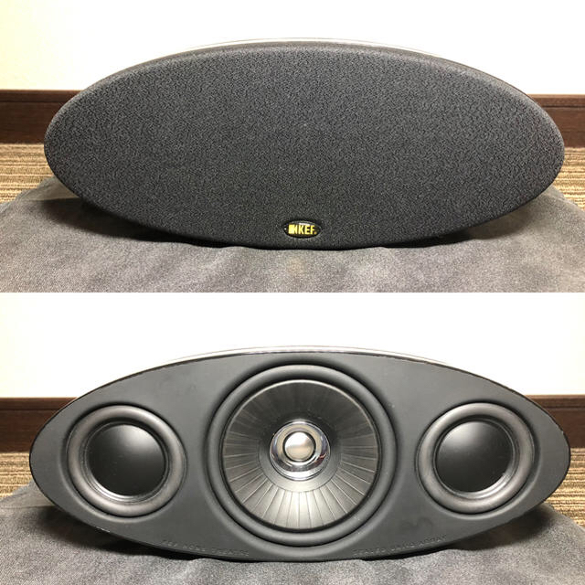 美品 KEF HTC3001 センタースピーカー Uni-Q ホームシアター