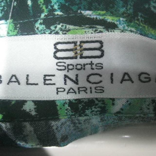 6492　レア　BALENCIAGA　日本製　レトロ　ビンテージ　総柄　シャツ 1