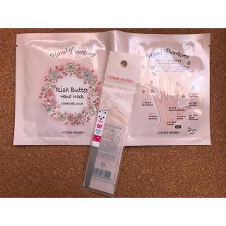 エチュードハウス(ETUDE HOUSE)の新品☆エチュードハウス ハンドパックと爪やすり(ネイルケア)