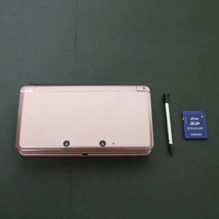 ニンテンドー3DS(ニンテンドー3DS)のニンテンドー3DS ミスティピンク #48(携帯用ゲーム機本体)