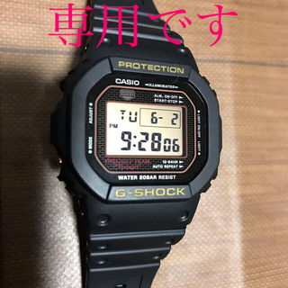ジーショック(G-SHOCK)のdadada366様専用　　G-SHOCK   DW-5030C-1JR   (腕時計(デジタル))
