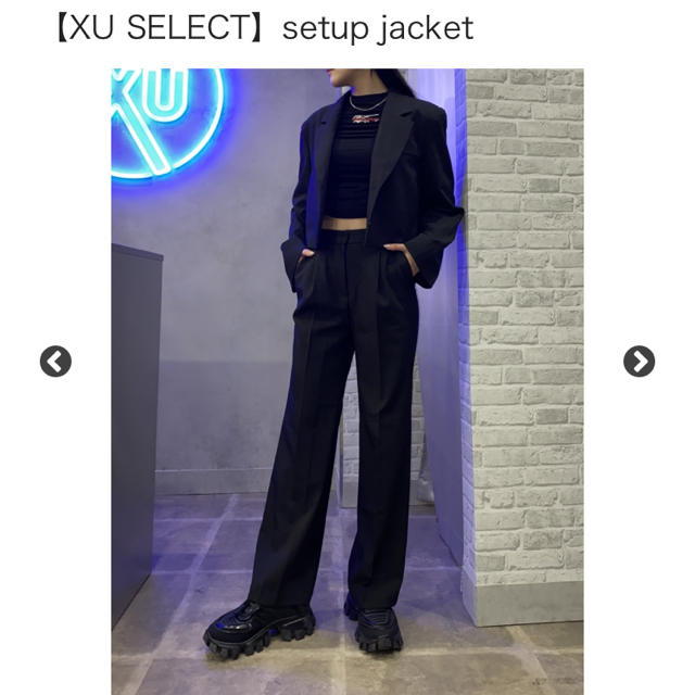 【XU SELECT】setup jacket