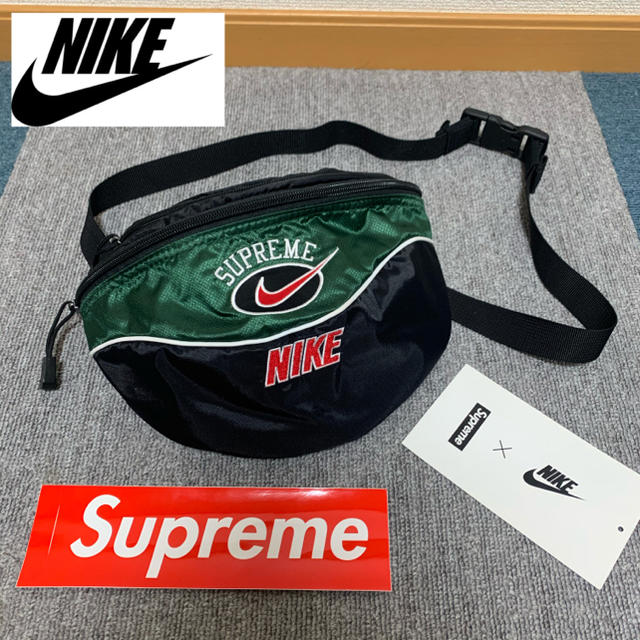 Supreme NIKE Shoulder Bag Green 新品 正規品