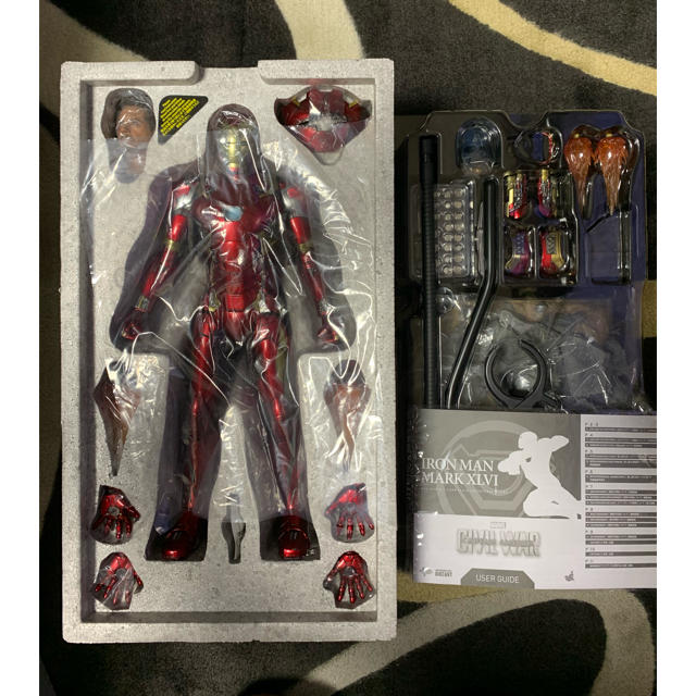 超美品 ホットトイズ アイアンマン マーク46 ダイキャスト 同時 超美品 ホットトイズ アイアンマン マーク46 ダイキャスト 同時