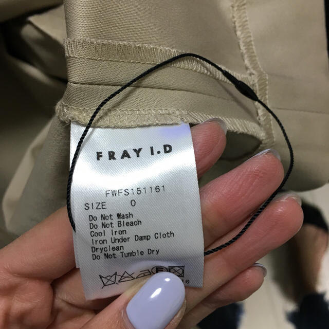 FRAY I.D(フレイアイディー)のFRAY ID トレンチ スカート レディースのスカート(ひざ丈スカート)の商品写真