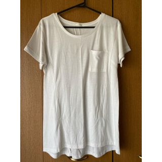 ジーユー(GU)の【GU】シンプル半袖チュニック　Sサイズ(Tシャツ(半袖/袖なし))