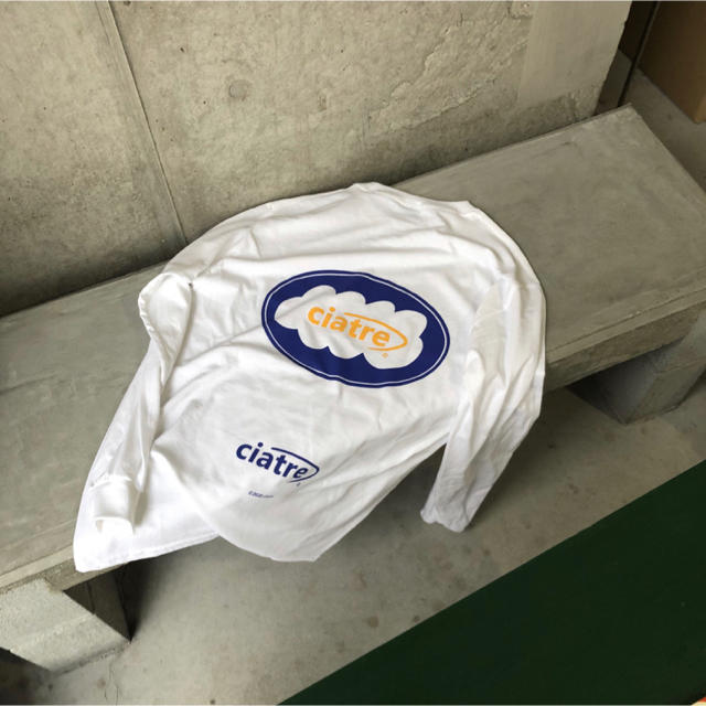 ciatre Tシャツ　ロンT 長袖　ホワイト メンズのトップス(Tシャツ/カットソー(七分/長袖))の商品写真