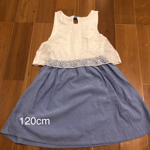 GLOBAL WORK(グローバルワーク)の女の子夏服キッズお揃い　120・100サイズ キッズ/ベビー/マタニティのキッズ服女の子用(90cm~)(ワンピース)の商品写真