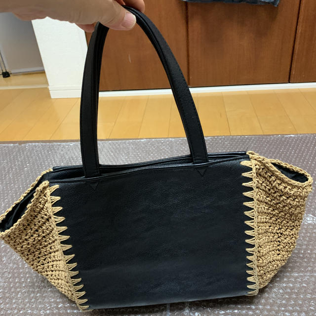 AZUL by moussy(アズールバイマウジー)のアズール　かごバック レディースのバッグ(かごバッグ/ストローバッグ)の商品写真