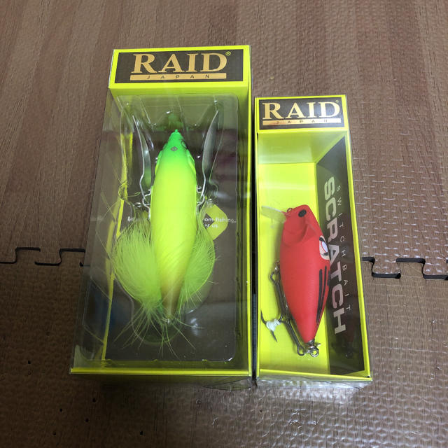 新品 レイドジャパン ダッジ スクラッチ 2個セット RAID JAPAN 金森 ...