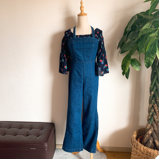 Rosary moon - はなさん専用新品 Rosarymoon🌙デニムサロペットの通販
