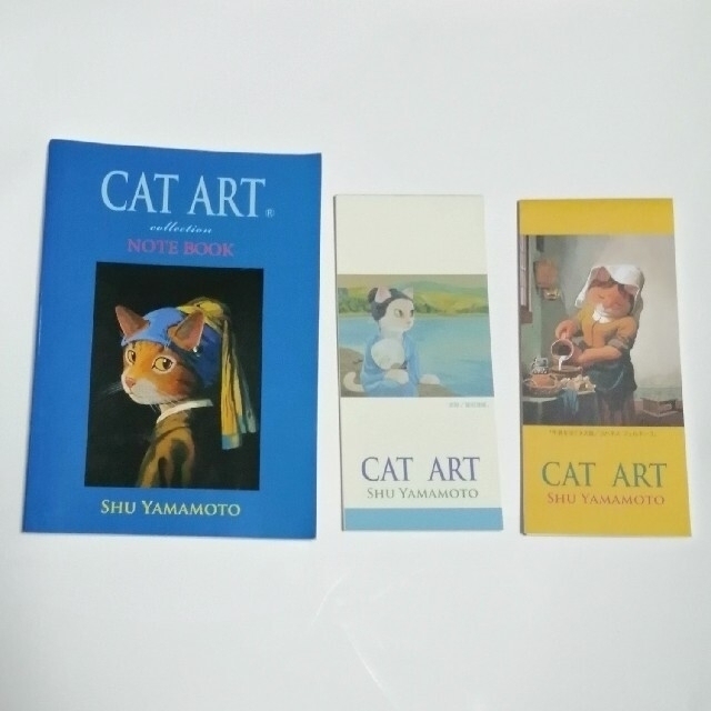 猫♥ Cat Art キャットアート ねこ コレクション ノート 一筆箋 エンタメ/ホビーのコレクション(その他)の商品写真
