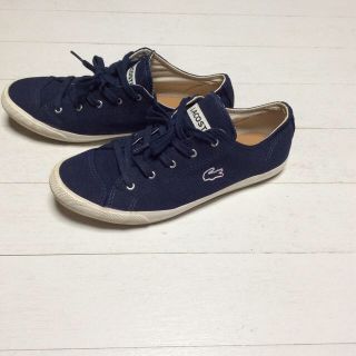 ラコステ(LACOSTE)のラコステ ネイビー スニーカー(スニーカー)