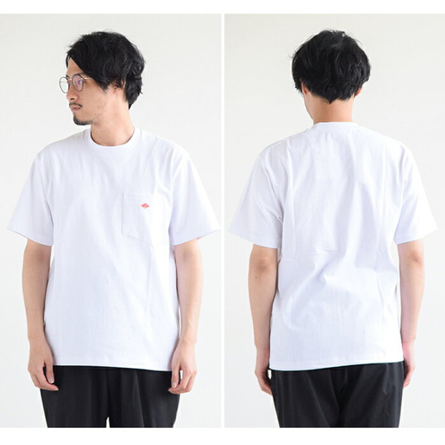 DANTON(ダントン)のDANTON クルーネック半袖ポケットTシャツ　ｱｰﾊﾞﾝﾘｻｰﾁﾄﾞｱｰｽﾞ メンズのトップス(Tシャツ/カットソー(半袖/袖なし))の商品写真