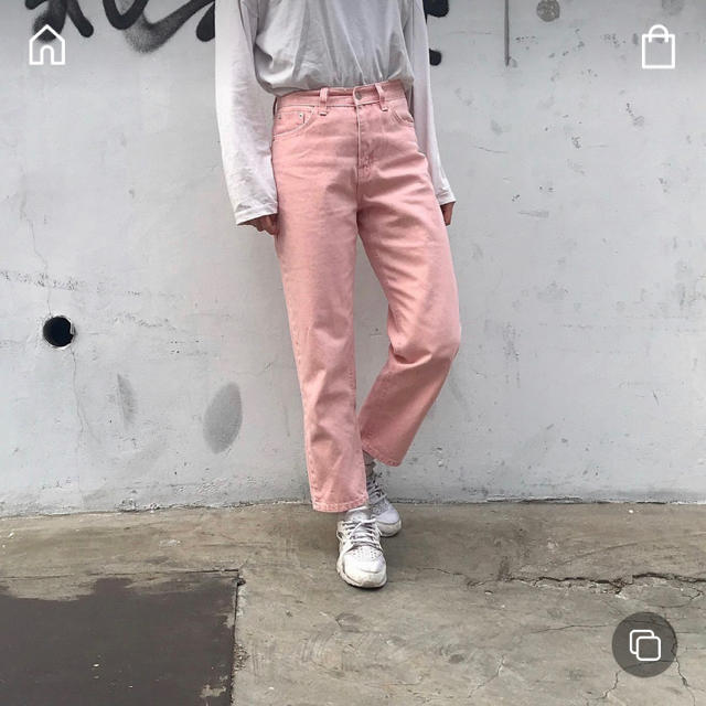 pink pants レディースのパンツ(カジュアルパンツ)の商品写真