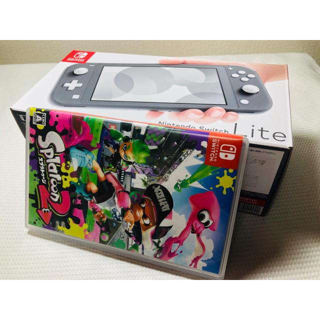 【美品】ニンテンドーSwitch lite スプラトゥーン2