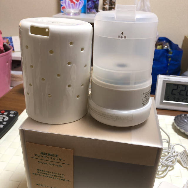 値下げ　無印 MUJI 超音波うるおいアロマディフューザー 美品