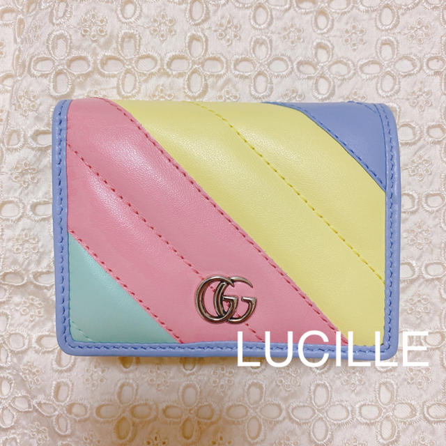 Gucci - 最新作'20春夏GUCCI付属品完備新品未使用 マルチパステル 