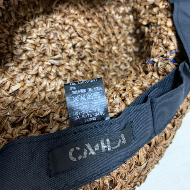 CA4LA(カシラ)のカシラ  麦わら帽子 レディースの帽子(麦わら帽子/ストローハット)の商品写真