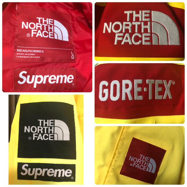 Supreme(シュプリーム)の17ss Supreme × North Face GORE-TEX L 正規品 メンズのジャケット/アウター(マウンテンパーカー)の商品写真