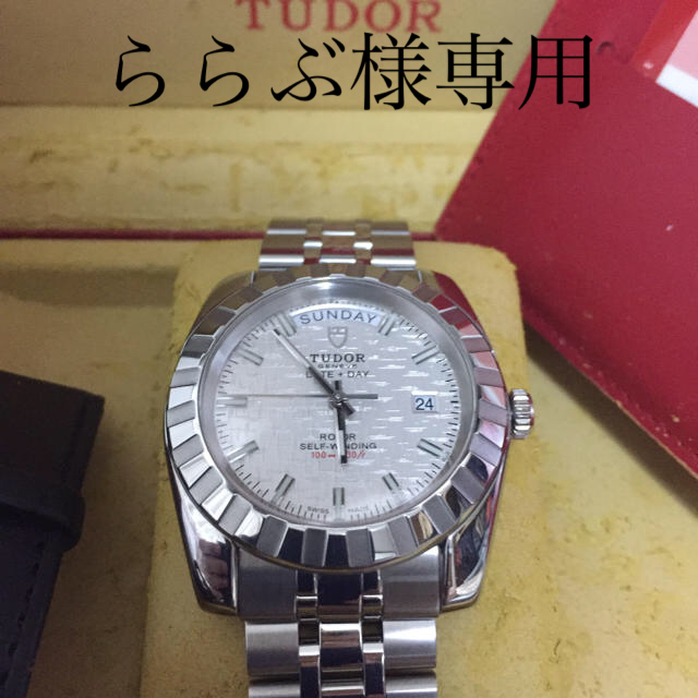 Tudor(チュードル)のチューダー  TUDOR  デイトデイ  40mm  ロレックス  ブディック メンズの時計(腕時計(アナログ))の商品写真