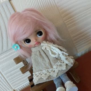 買い販促品 - カスタム プチブライス フォレストクローバー モヘア植毛