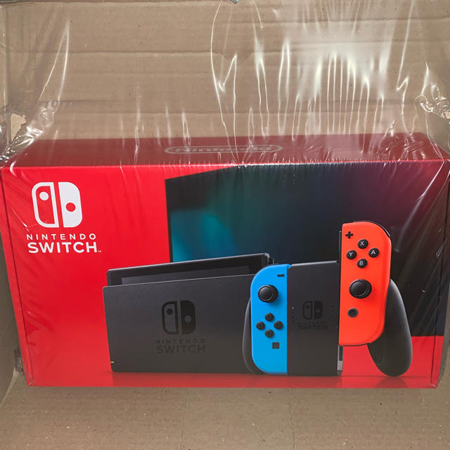 Nintendo Switch(ニンテンドースイッチ)の新品未使用　6/1購入　Nintendo Switch 任天堂　スイッチ　本体 エンタメ/ホビーのゲームソフト/ゲーム機本体(家庭用ゲーム機本体)の商品写真