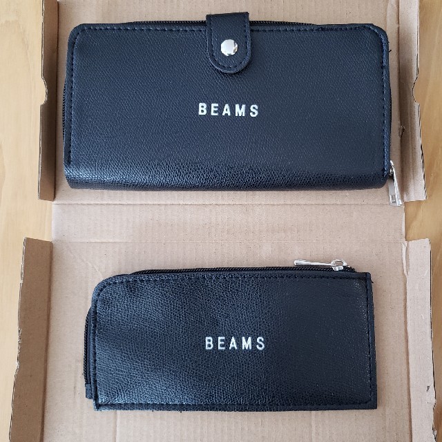 BEAMS(ビームス)の☆値下げ☆MonoMax付録BEAMSの長財布&極薄財布 メンズのファッション小物(長財布)の商品写真