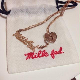 ミルクフェド(MILKFED.)のMILK FED.ネックレス(ネックレス)