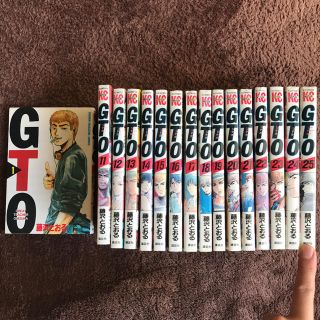 GTO 1巻、11巻〜25巻(最終巻)(少年漫画)