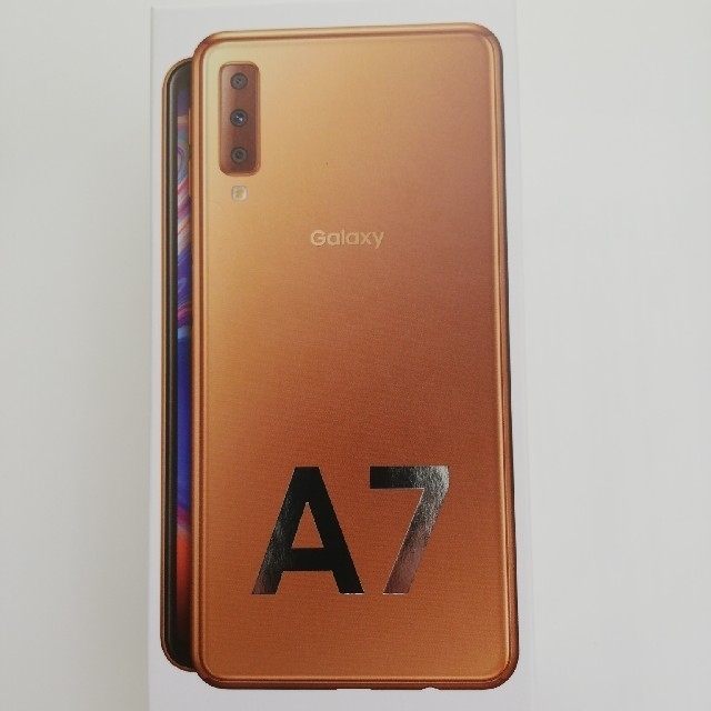 【美品】Galaxy A7 Gold SM-A750C simフリーギャラクシー