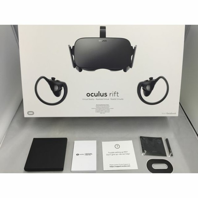 Oculus Rift cv1 + touch controller スマホ/家電/カメラのPC/タブレット(PC周辺機器)の商品写真