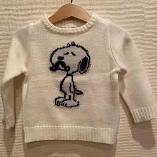 ビーミング ライフストア バイ ビームス(B:MING LIFE STORE by BEAMS)のスヌーピー☆セーター90(ニット)