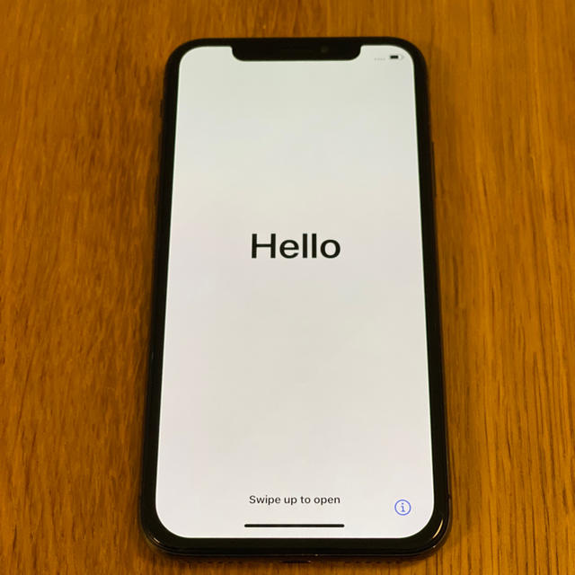 【iPhone X】Space Gray 256 GB SIMフリー スマートフォン本体