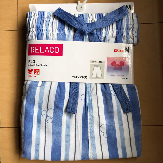 UNIQLO(ユニクロ)の【新品・未使用】UNIQLO RELACO リラコ Disney ユニクロ M レディースのルームウェア/パジャマ(ルームウェア)の商品写真