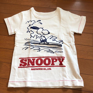 ブーフーウー(BOOFOOWOO)のブーフーウー　半袖Tシャツ　120  スヌーピー(Tシャツ/カットソー)