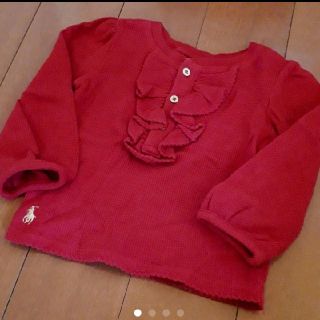 ラルフローレン(Ralph Lauren)のRalph Lauren　女の子　フリル　カットソー(Ｔシャツ)