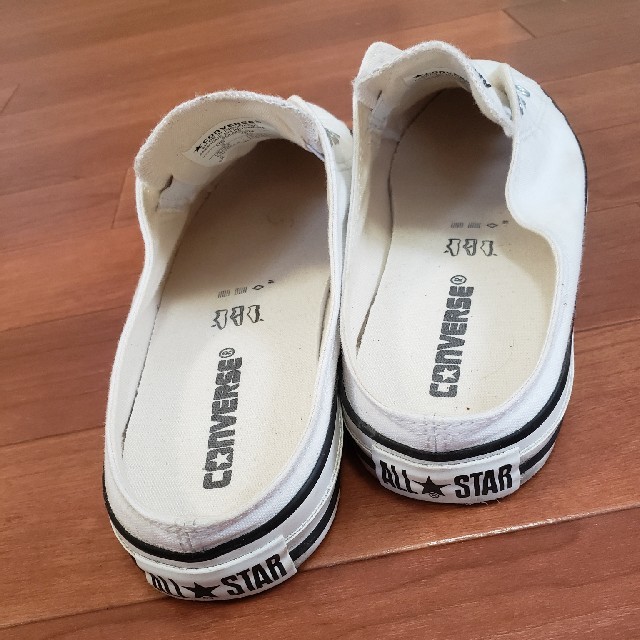 CONVERSE(コンバース)のcovers コンバース スリッポン ミュールタイプ 24.5~25 US6 レディースの靴/シューズ(スリッポン/モカシン)の商品写真