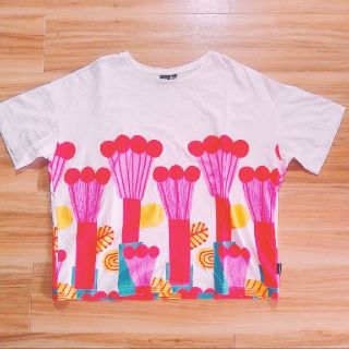 マリメッコ(marimekko)のmarimekko✖️UNIQLO Tシャツ(Tシャツ(半袖/袖なし))