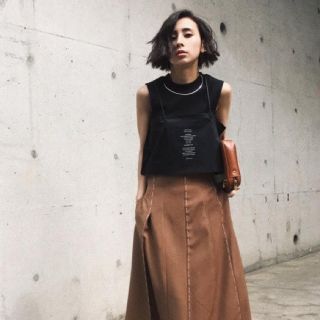 アメリヴィンテージ(Ameri VINTAGE)のimoon様専用　AMERI BIB LAYERED N.S TOP(カットソー(半袖/袖なし))