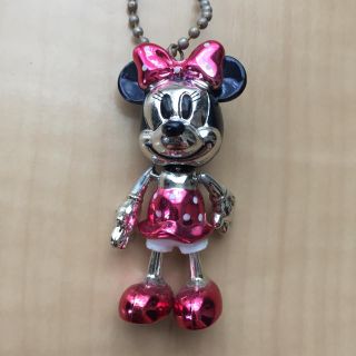 ディズニー(Disney)の♡Disney♡メタリック ミニー キーホルダー(キャラクターグッズ)