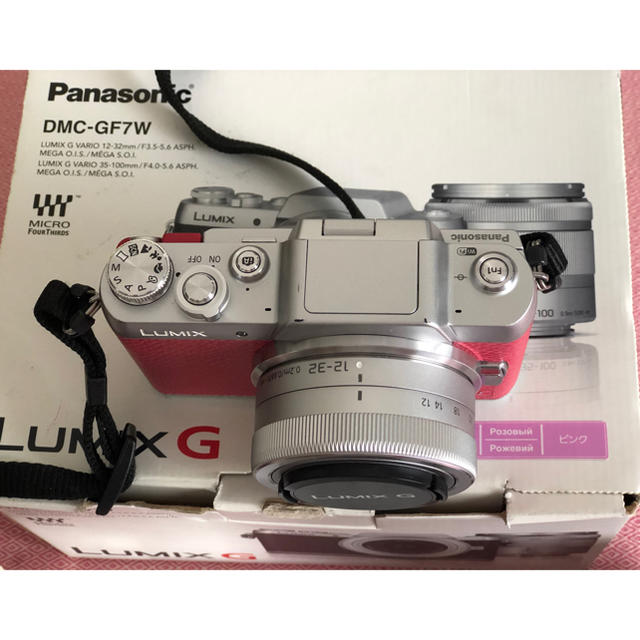 予備バッテリー&希少な超望遠レンズ 大人気機種 LUMIX GF7❤ 2