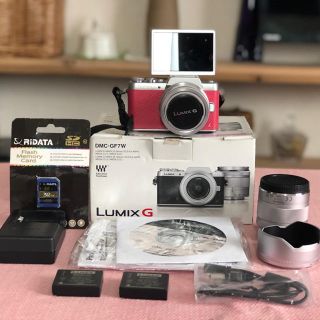 パナソニック(Panasonic)の予備バッテリー&希少な超望遠レンズ 大人気機種 LUMIX GF7❤(ミラーレス一眼)