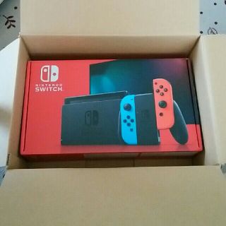 ニンテンドースイッチ(Nintendo Switch)の新品　Nintendo Switch 任天堂スイッチ 本体 ネオン ニンテンドウ(家庭用ゲーム機本体)