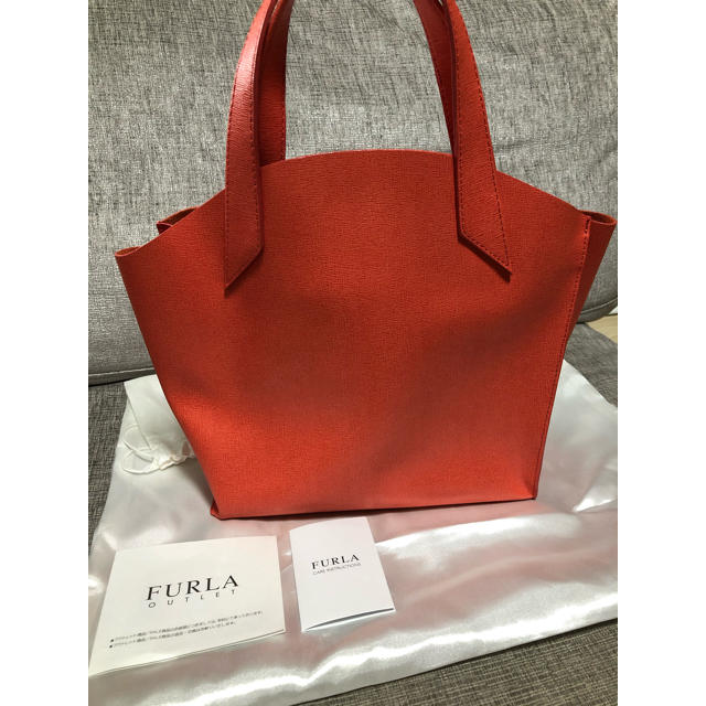 Furla(フルラ)のフルラ♡オレンジトート♡サリー レディースのバッグ(トートバッグ)の商品写真